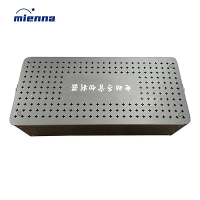 Коробка для стерилізації медичних інструментів з нержавіючої сталі